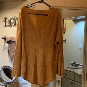 Orange Sweater
